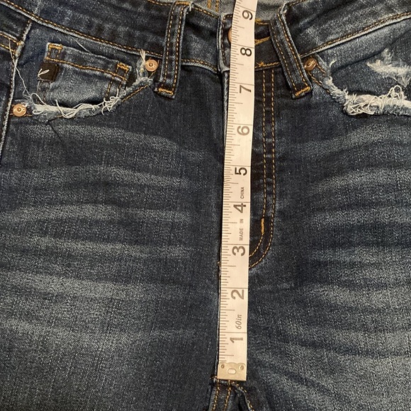 2 for $35 KanCan Jeans Mid Rise Ankle Distressed Skinny Jeans Women’s Size 0 - Picture 12 of 16